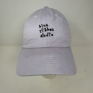 Rare Nike Blue Ribbon Studio Dad Hat‎ Cap Adjustable Metal Buckle Lavender